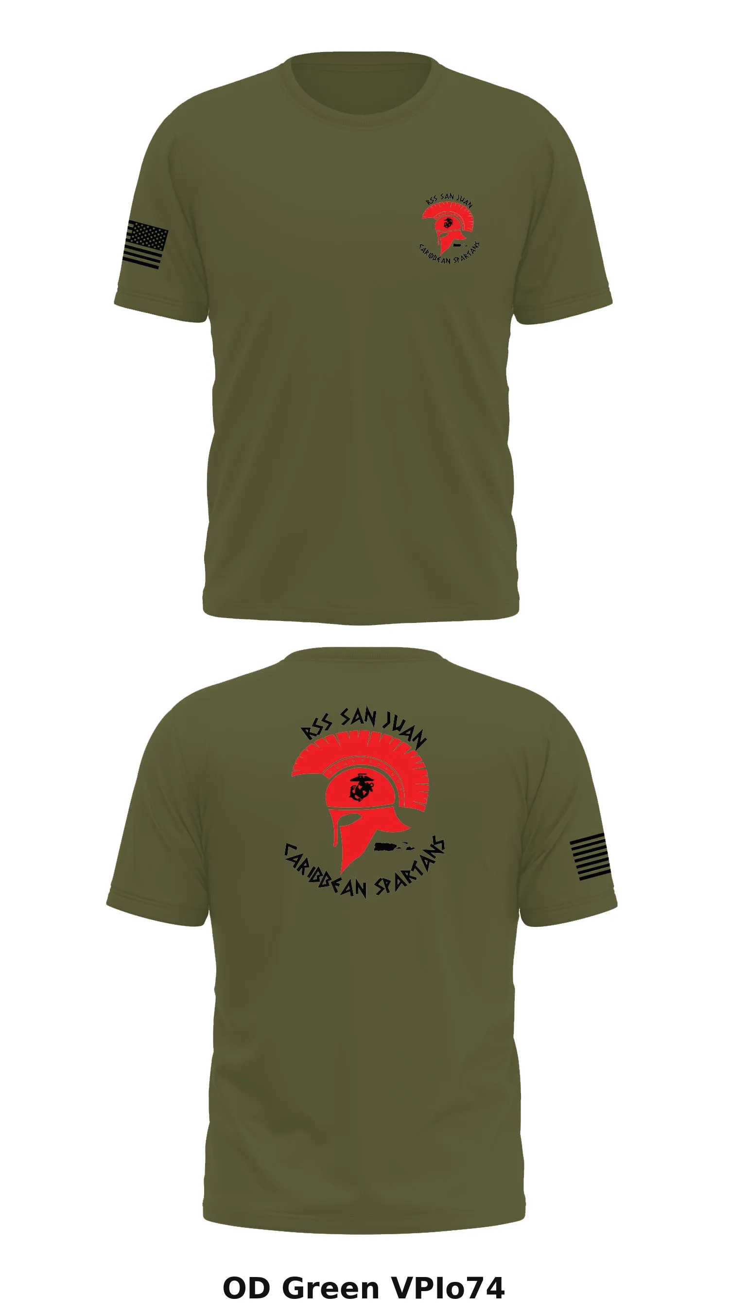 RSS SAN JUAN  Store 1 Core Men's SS Performance Tee - VPIo74