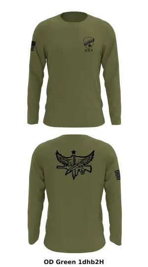 Salisbury PD SRT Store 1 Core Men's LS Performance Tee - 1dhb2H