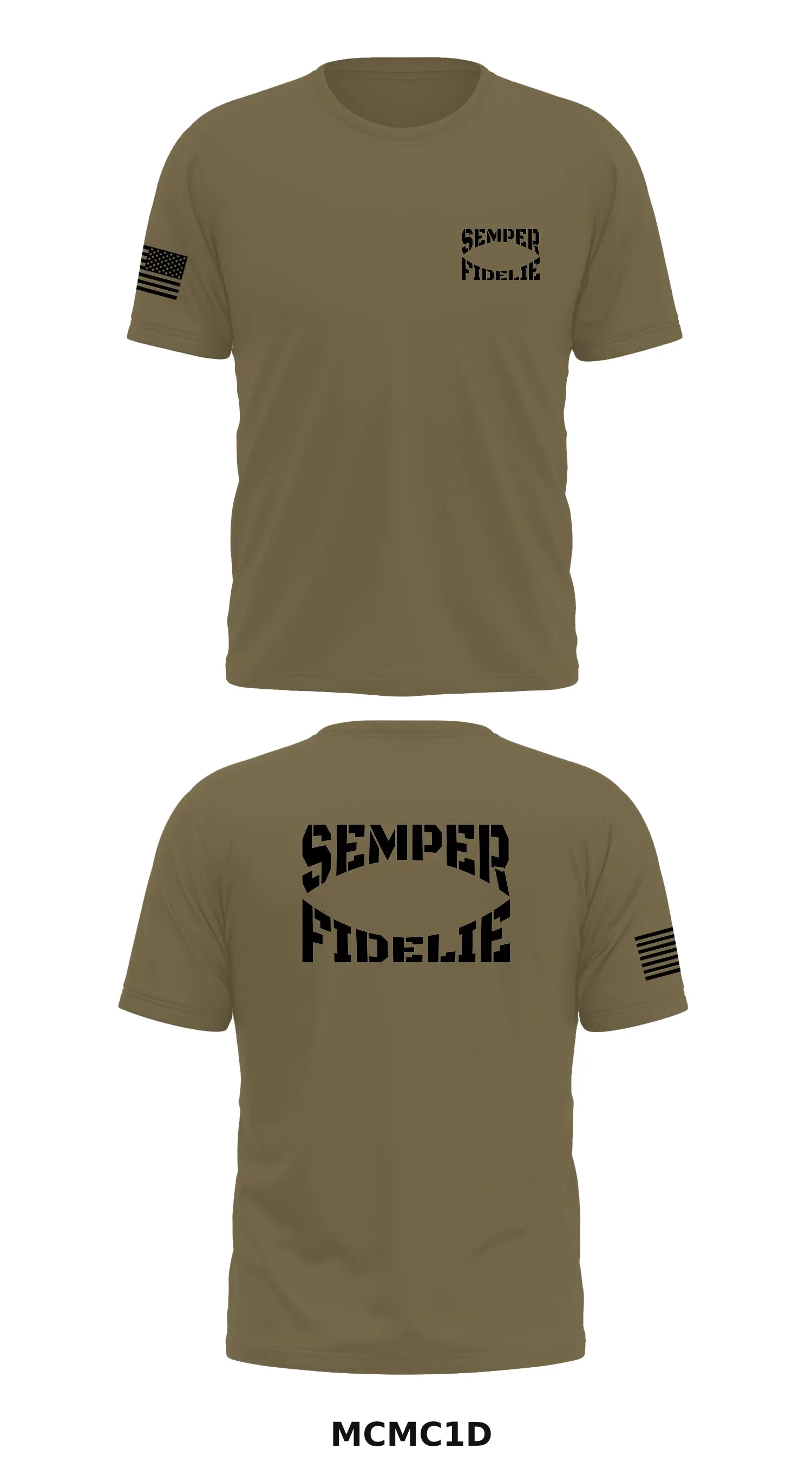 Semper Fidelie  Store 1 Core Men's SS Performance Tee - MCMC1D