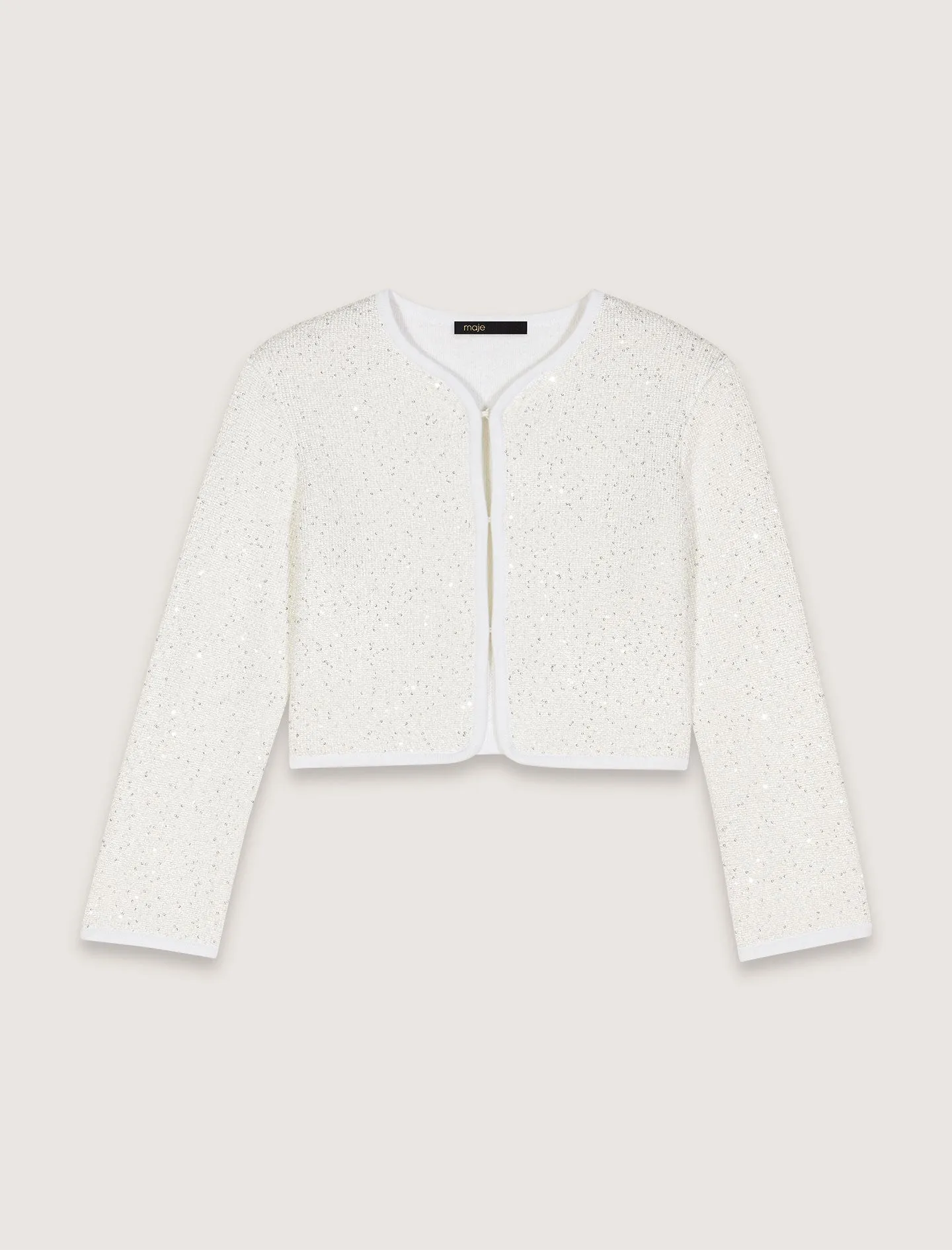 Sequin embellished cardigan