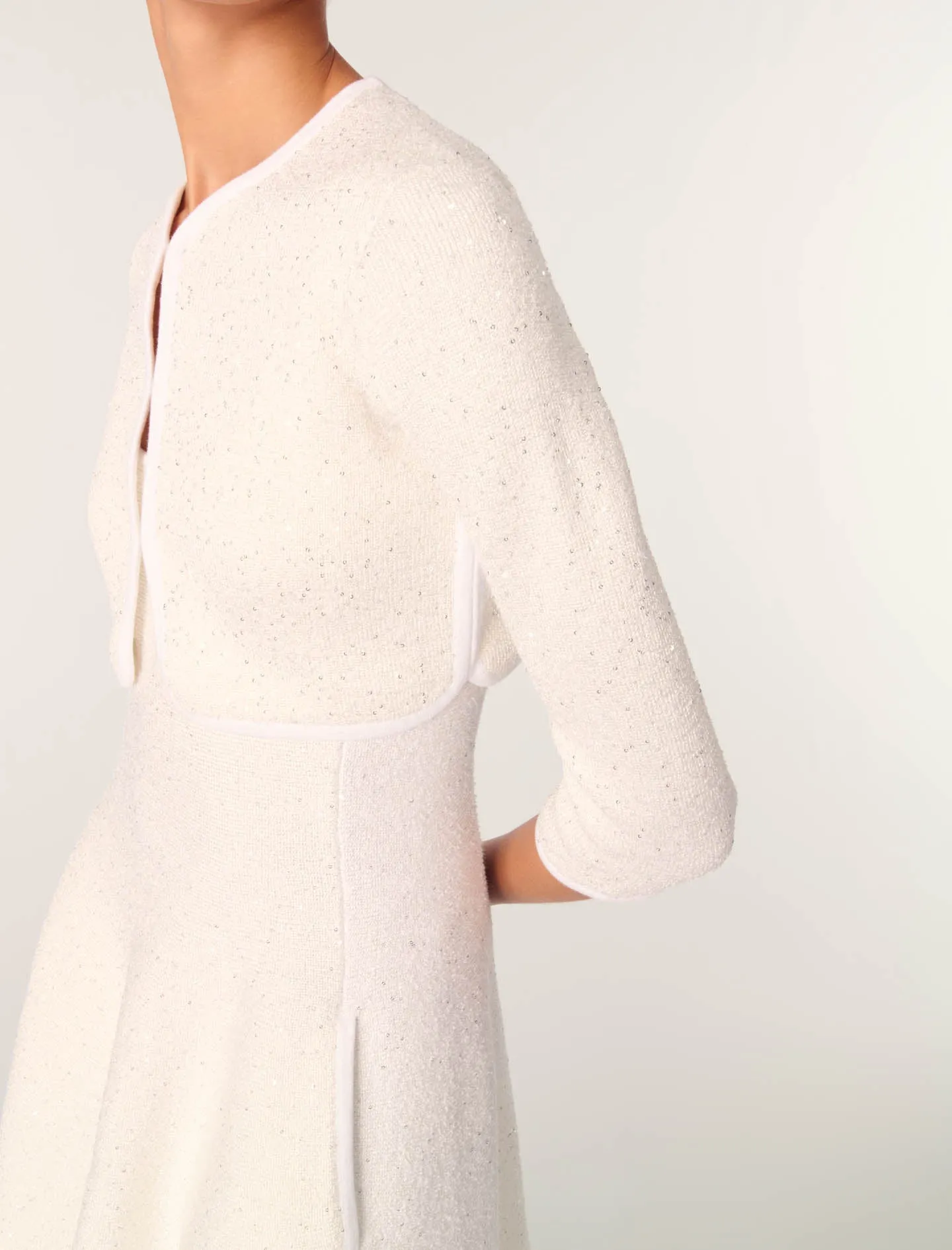 Sequin embellished cardigan