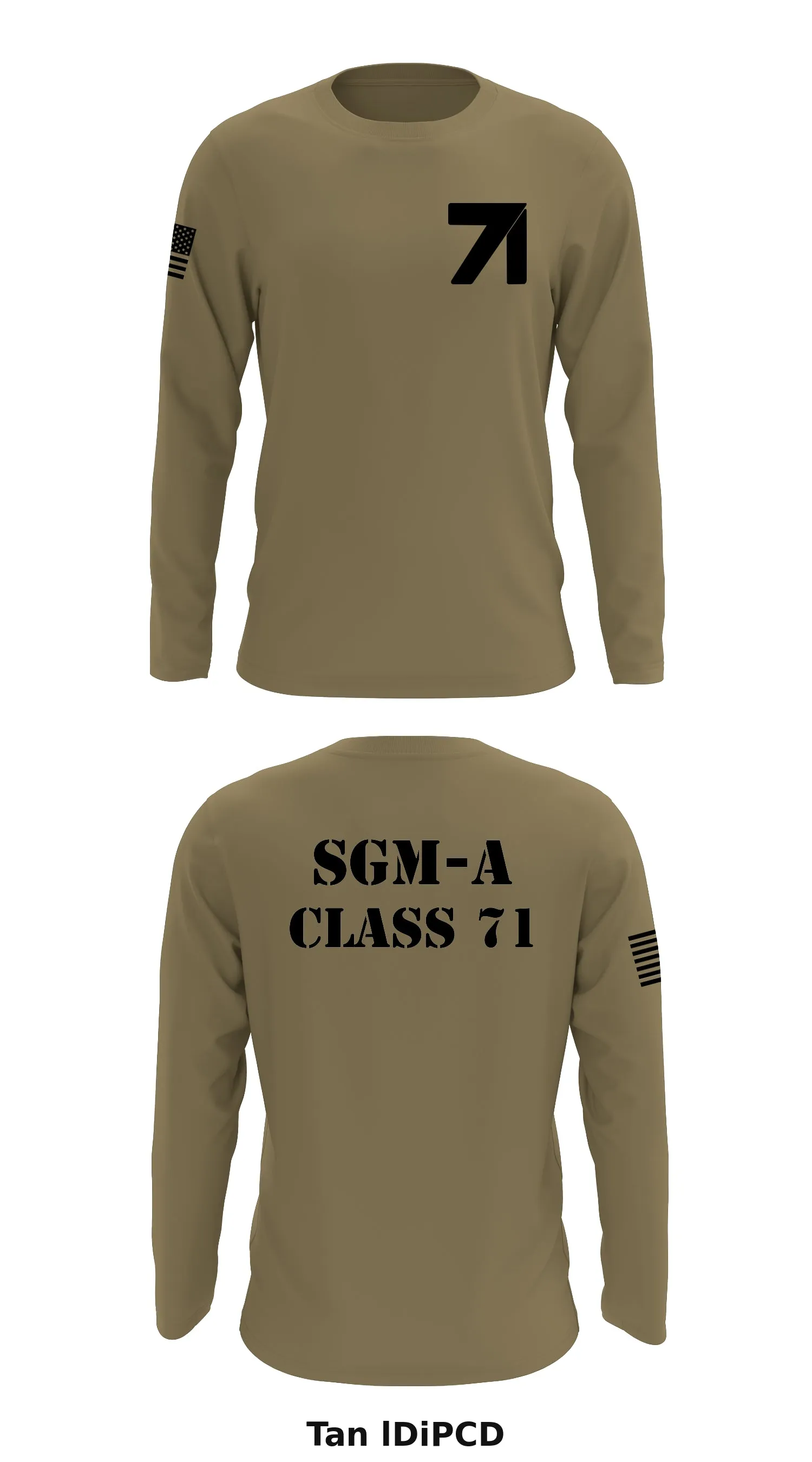 SGM-A Class 71 Store 1 Core Men's LS Performance Tee - lDiPCD