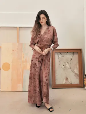 Silk Wrap Dress