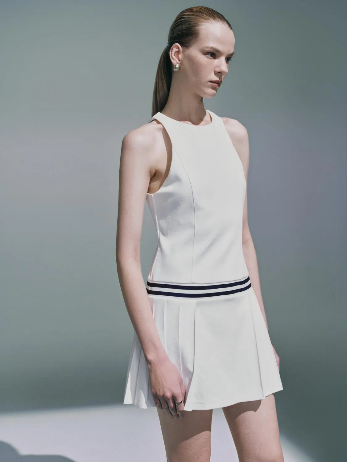 Sleeveless A-Line Dresses