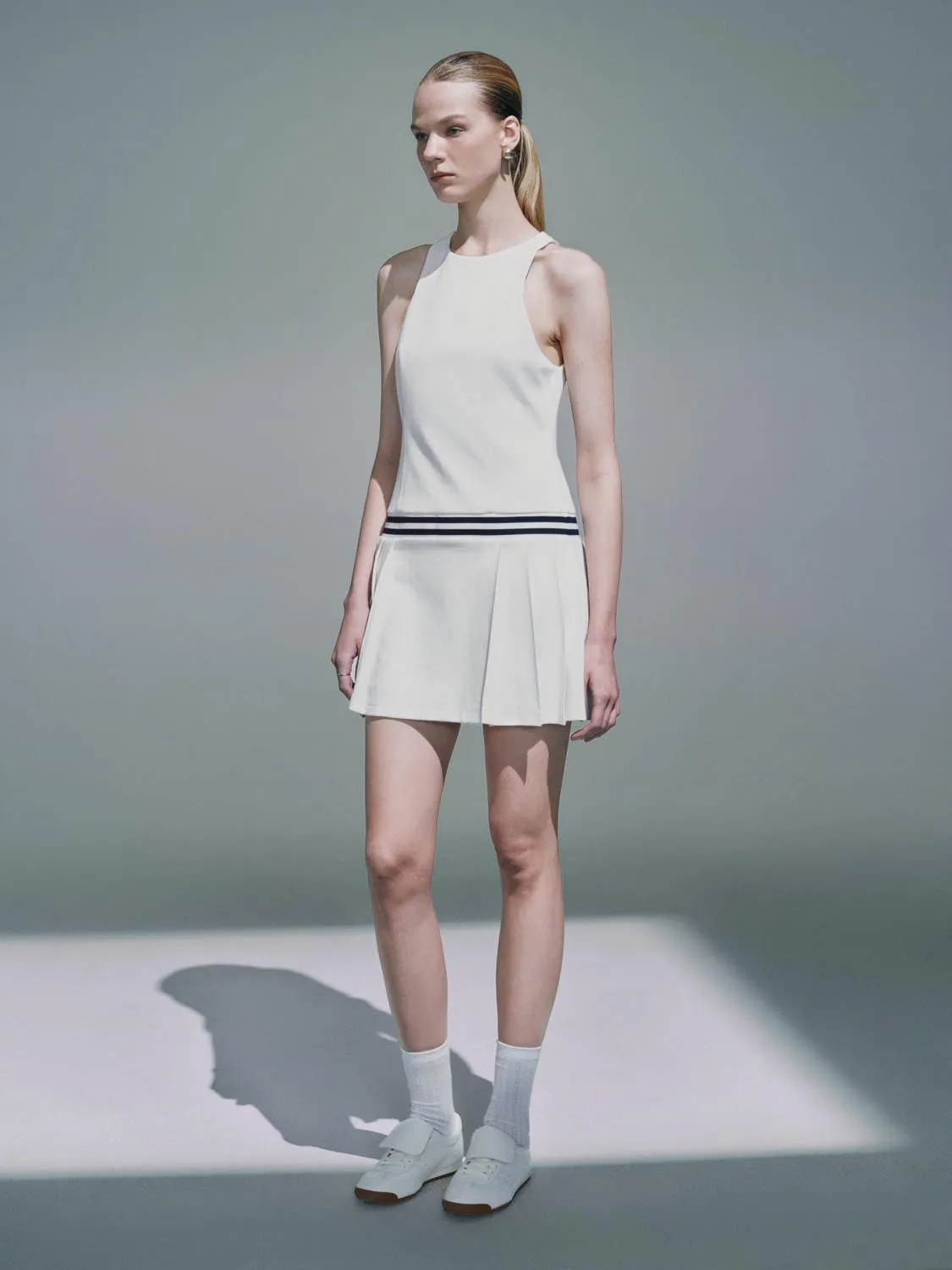 Sleeveless A-Line Dresses