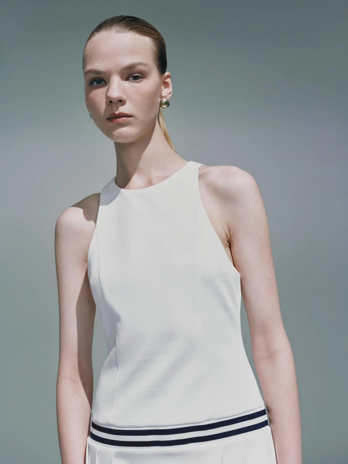 Sleeveless A-Line Dresses