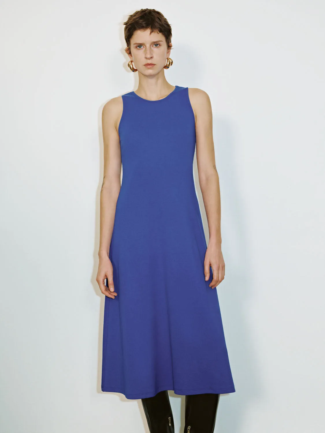 Sleeveless A-Line Dresses