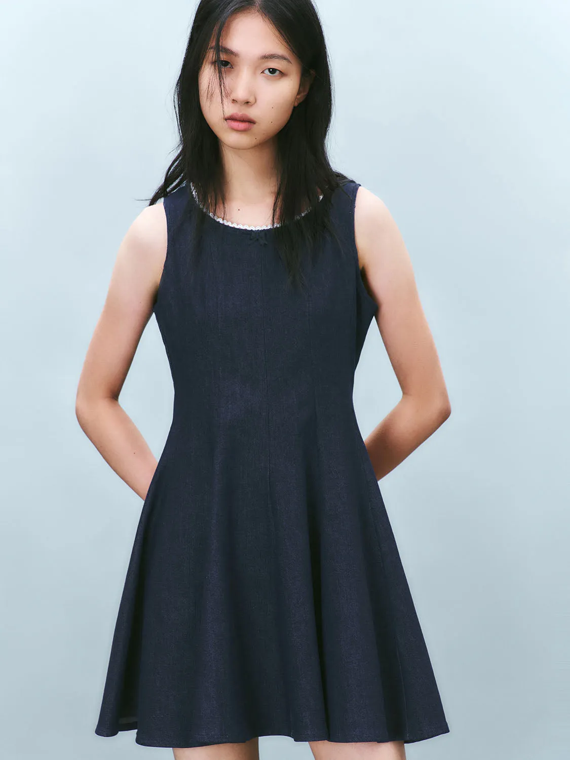 Sleeveless Denim Dresses