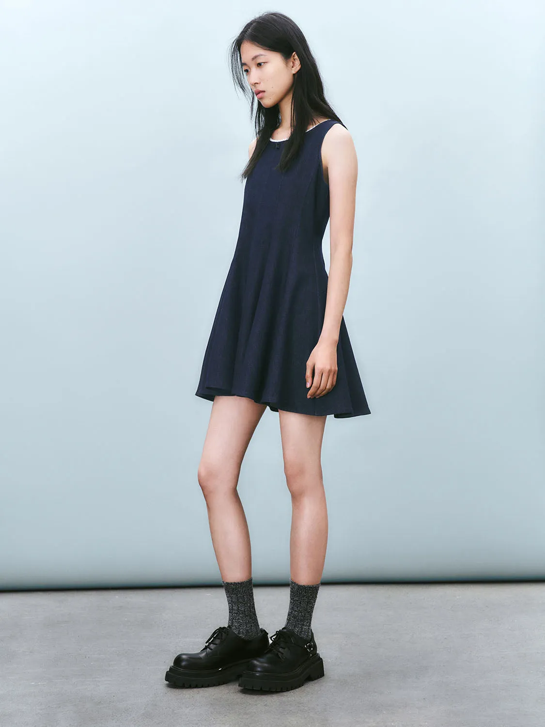 Sleeveless Denim Dresses