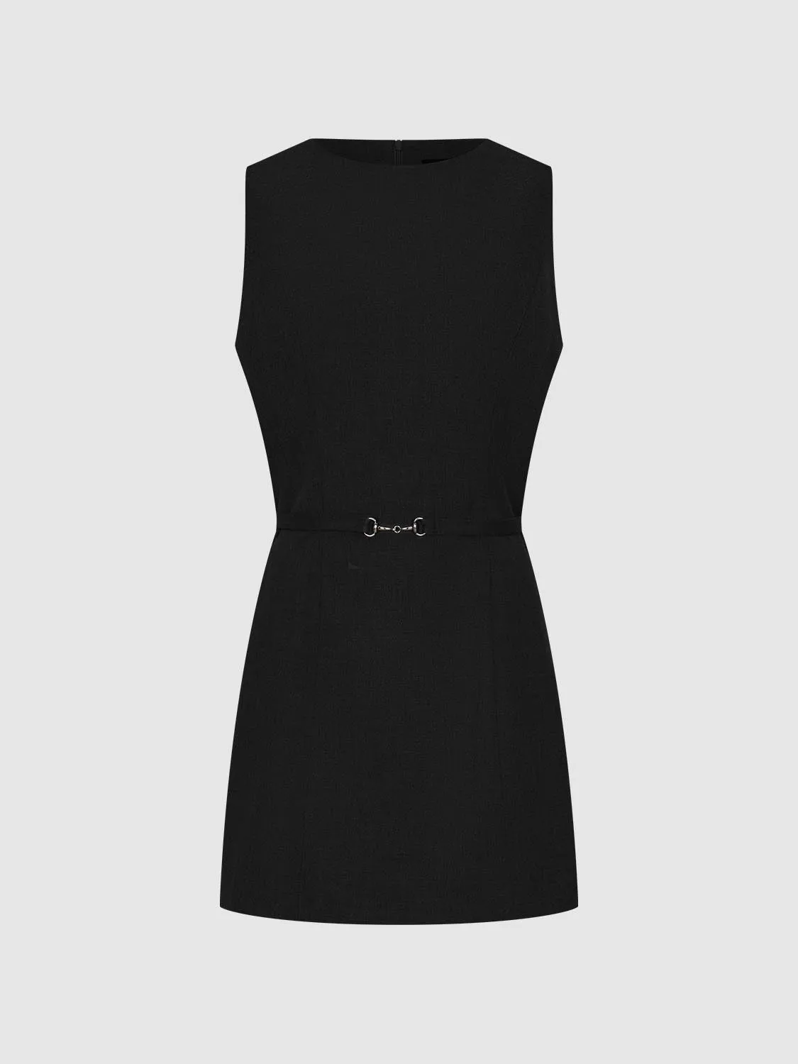 Sleeveless Mini Straight Dresses
