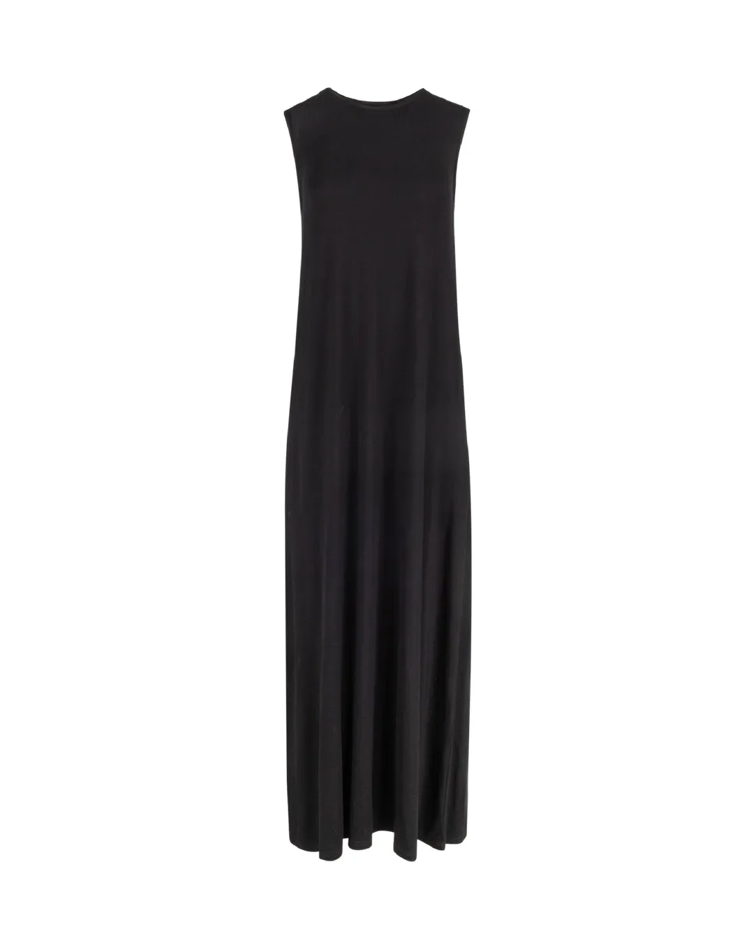 Sleeveless Straight Maxi Dress