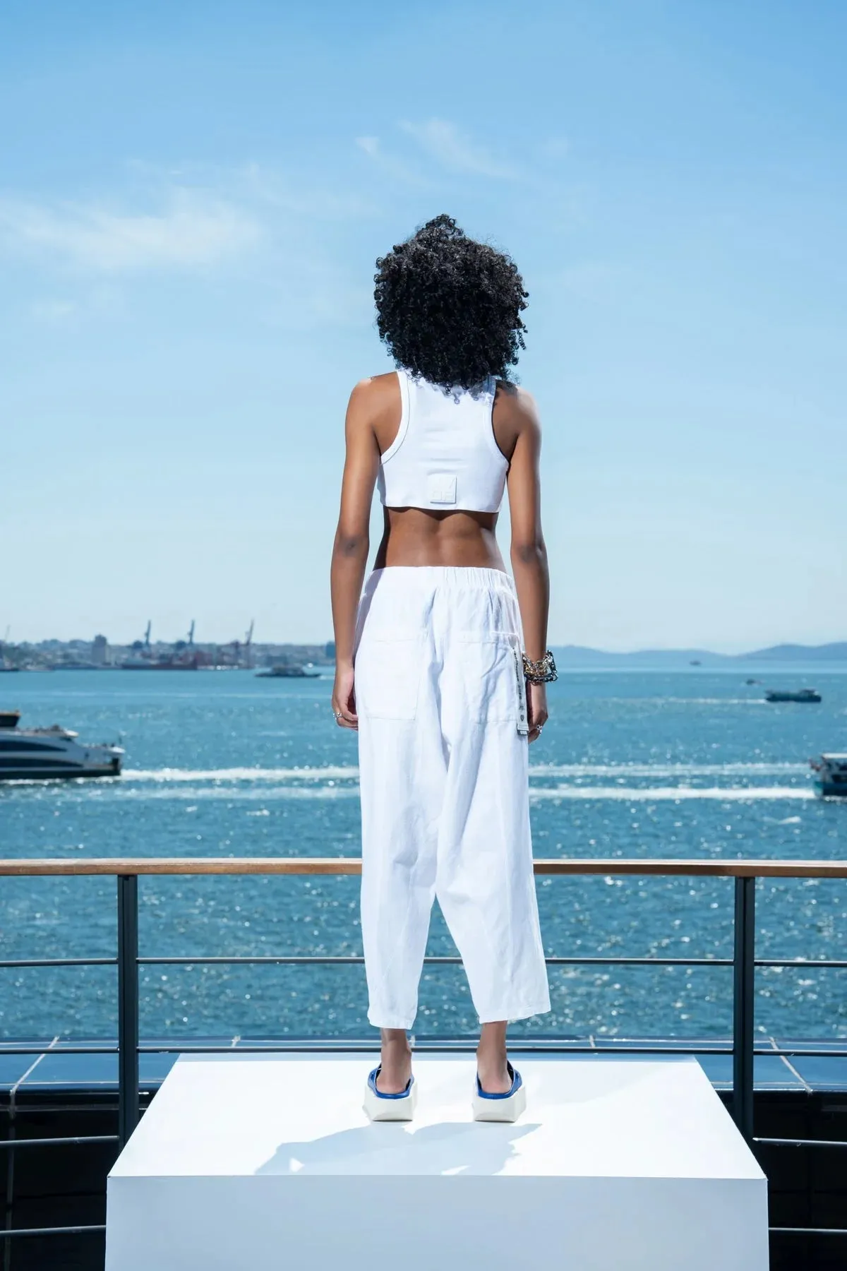 SLOUCHY COTTON  PANTS 15453