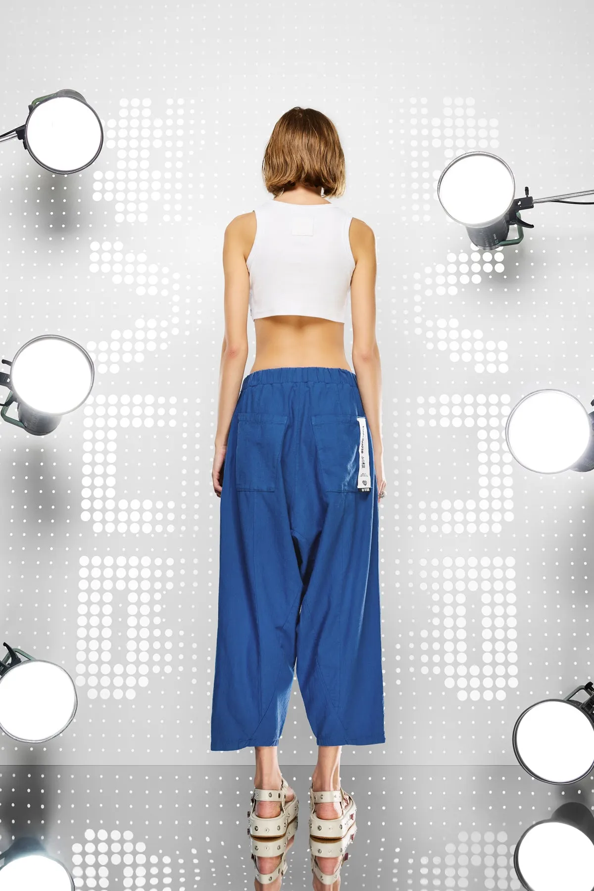 SLOUCHY COTTON  PANTS 15453