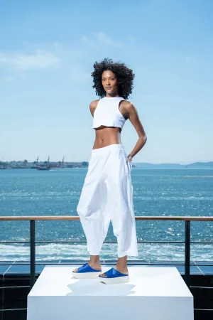 SLOUCHY COTTON  PANTS 15453