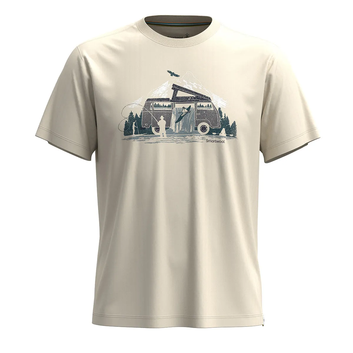 Smartwool SW002370 Men's River Van Graphic Short Sleeve Tee