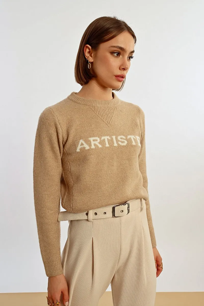 SOFT KNIT SWEATSHIRT