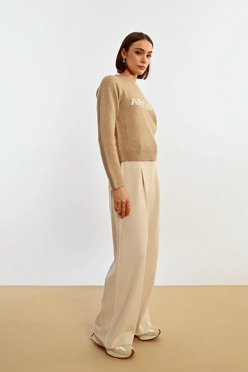 SOFT KNIT SWEATSHIRT