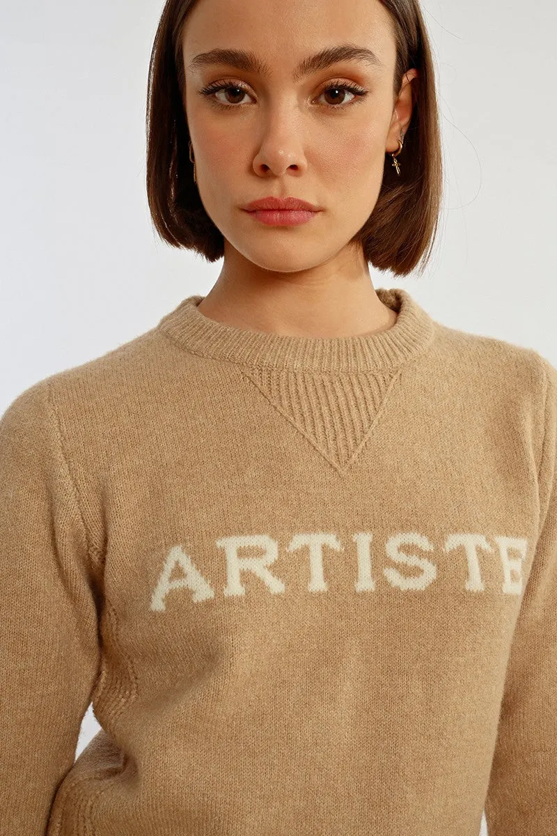 SOFT KNIT SWEATSHIRT