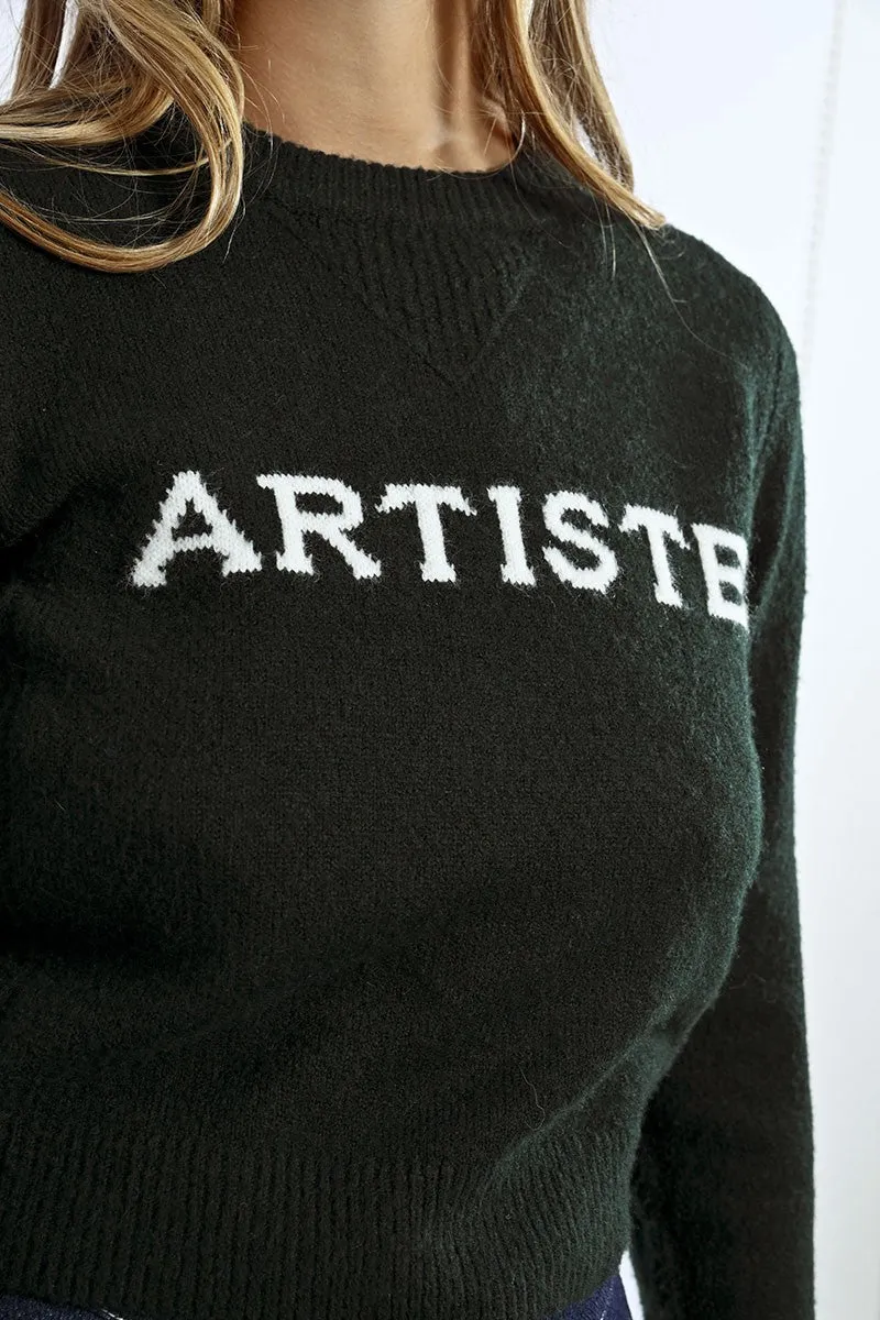 SOFT KNIT SWEATSHIRT
