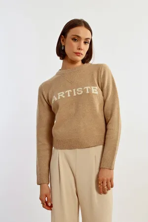 SOFT KNIT SWEATSHIRT