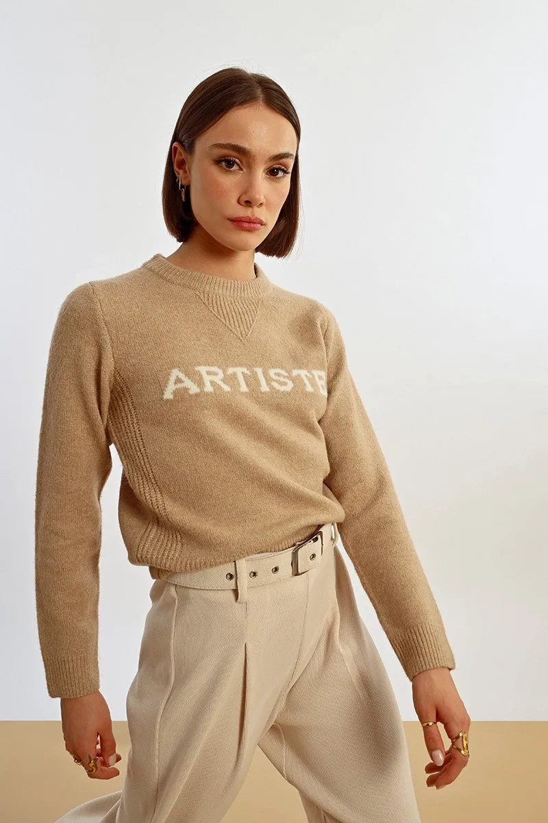 SOFT KNIT SWEATSHIRT