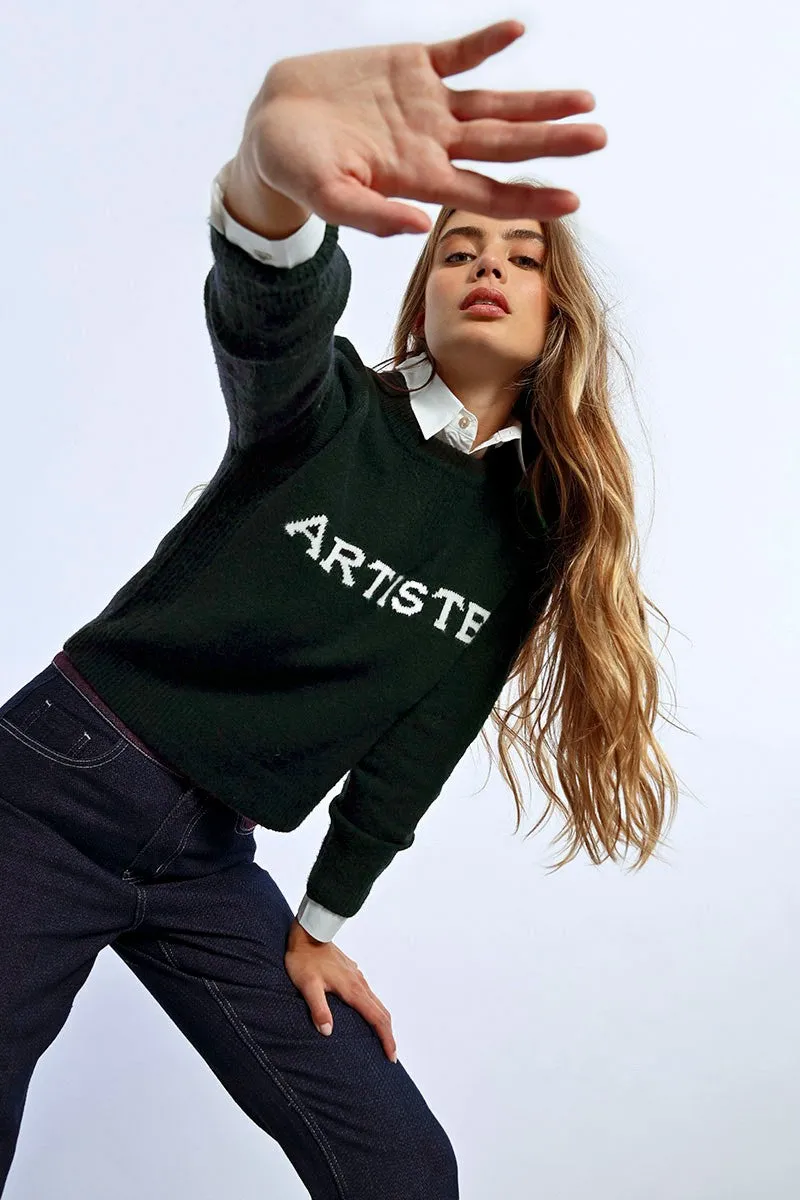 SOFT KNIT SWEATSHIRT