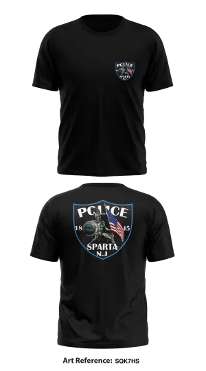 Sparta Twp Police Dept Store 1 Core Men's SS Performance Tee - sqk7HS