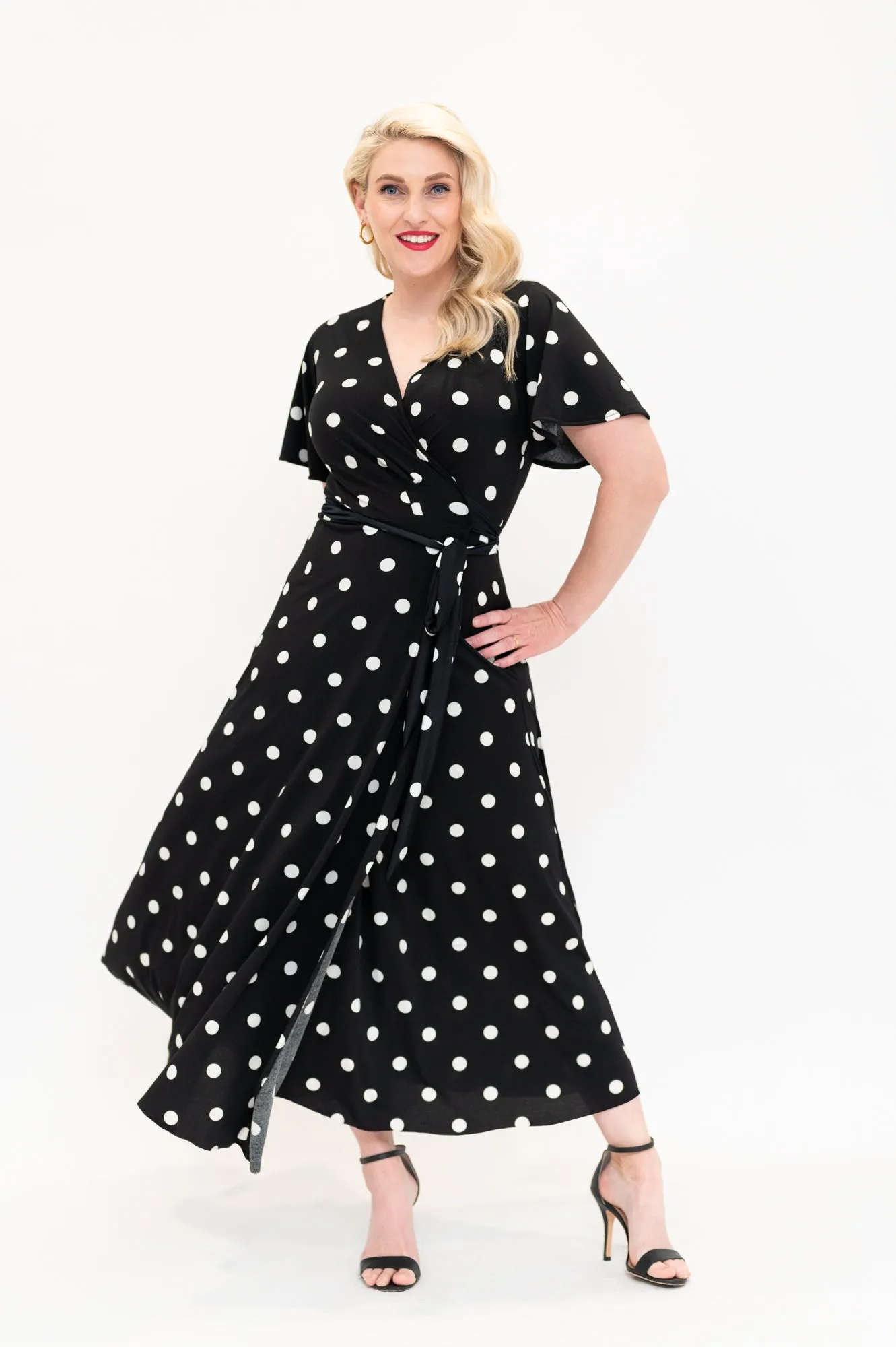 Spotty - Wrap Dress - Last Sizes