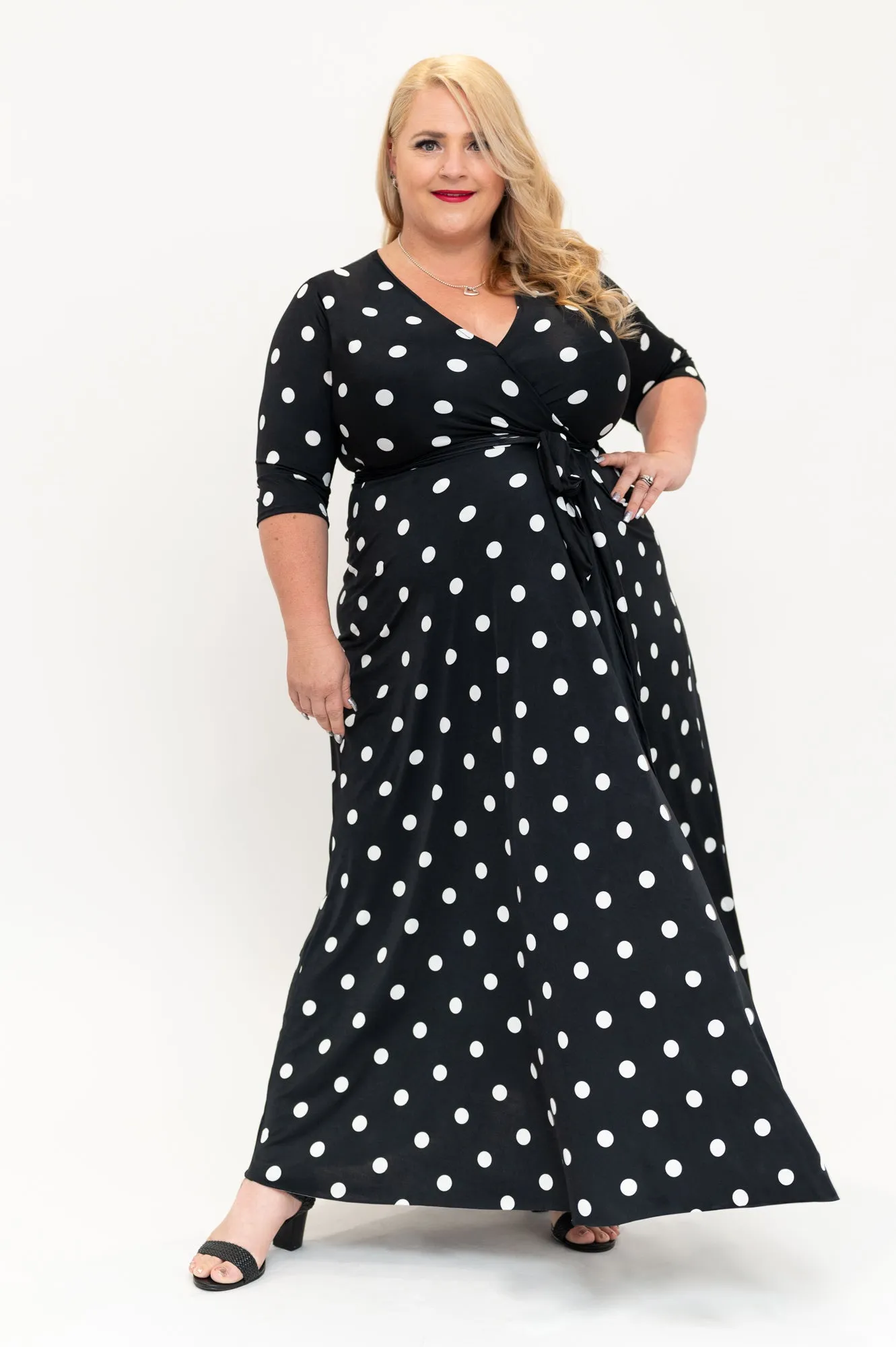 Spotty - Wrap Dress - Last Sizes