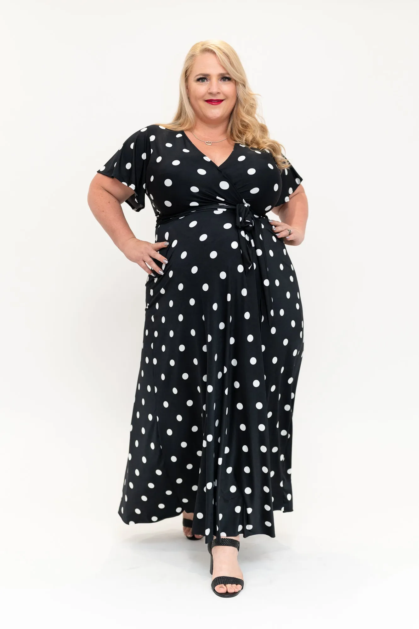 Spotty - Wrap Dress - Last Sizes