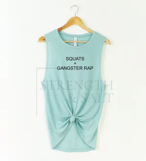 Squats   Gangster Rap Muscle Tank