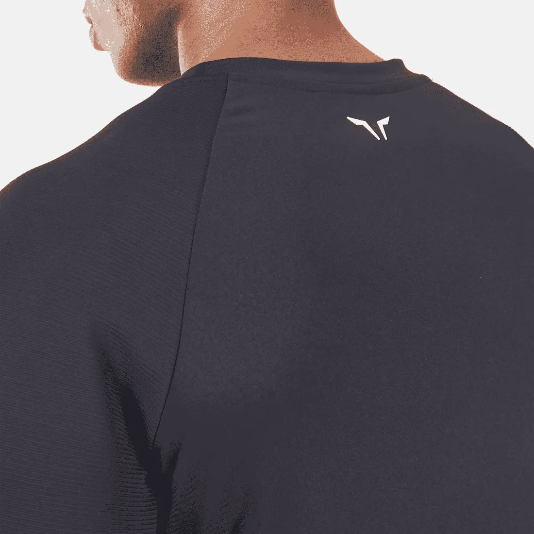 SQUATWOLF STATEMENT RIBBED LONG SLEEVES TEE