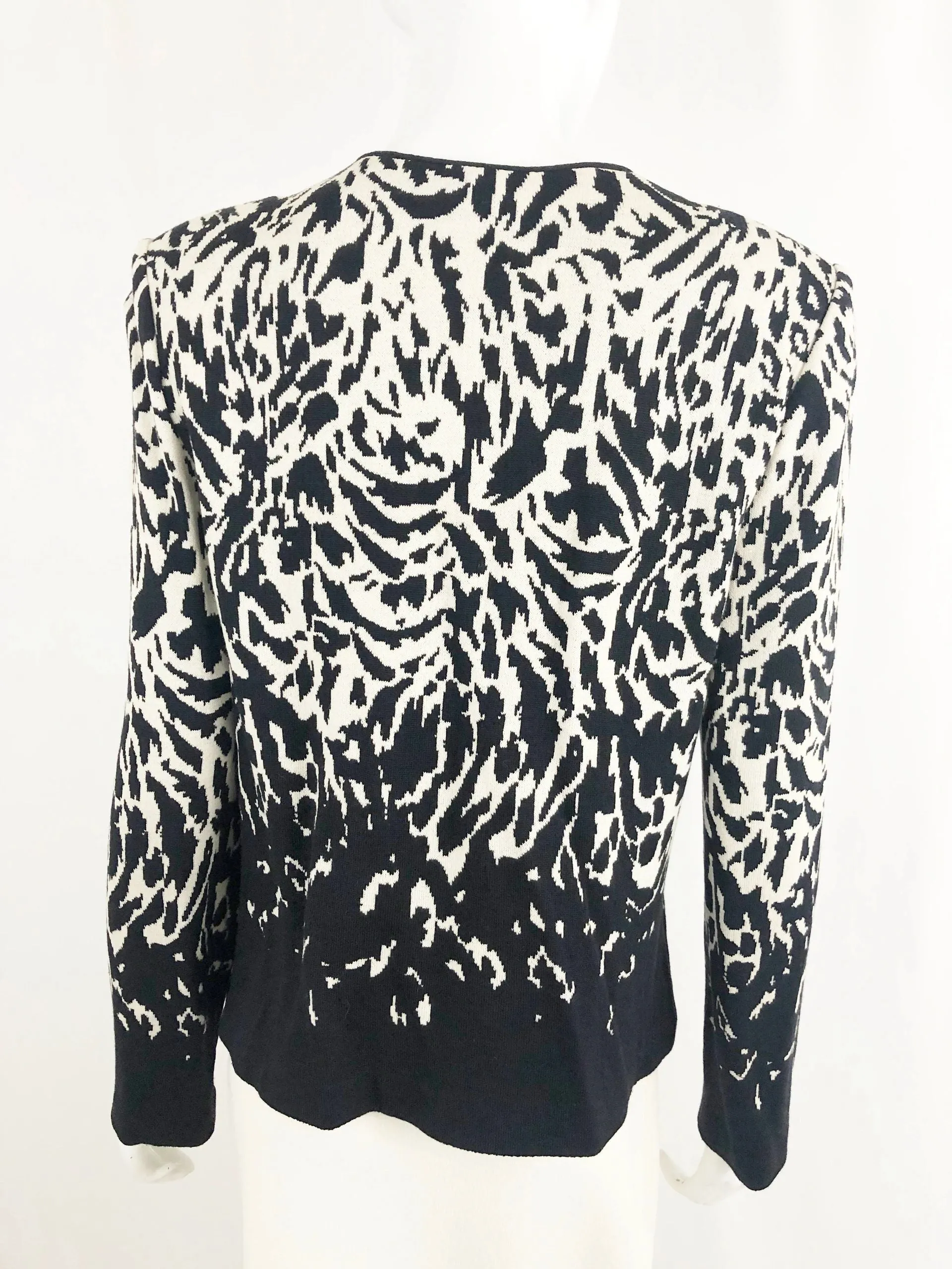 St. John Collection Knit Cardigan Size M