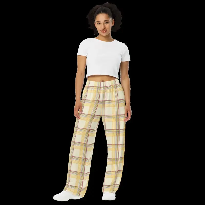 Step out in Vibrant Wide Leg Pants