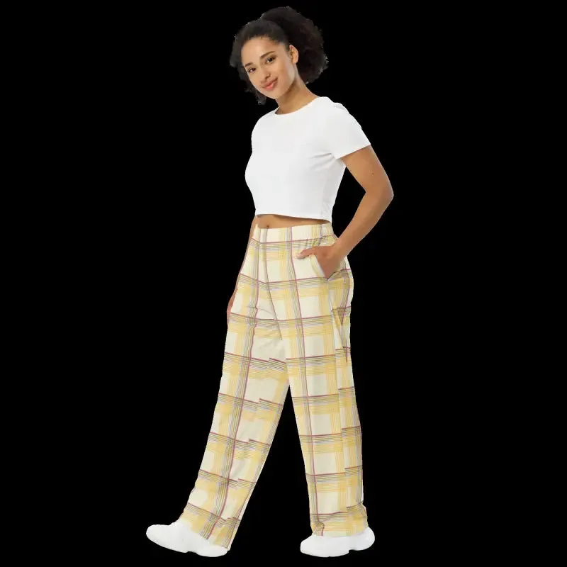 Step out in Vibrant Wide Leg Pants