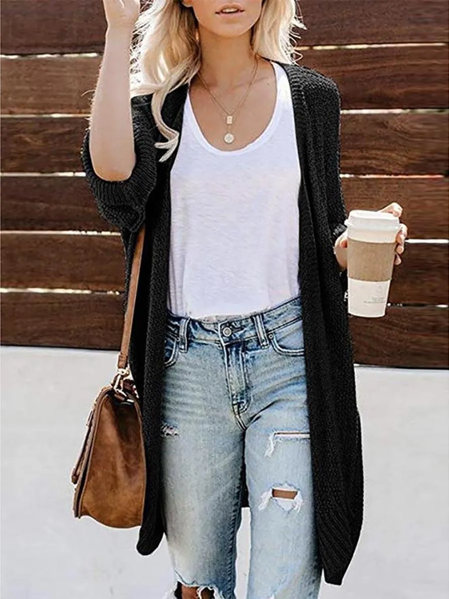 Stunncal Solid Color Knitted Cardigan(10 colors)