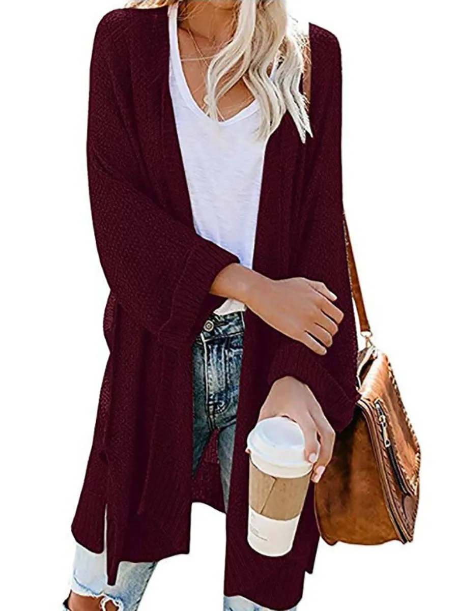 Stunncal Solid Color Knitted Cardigan(10 colors)