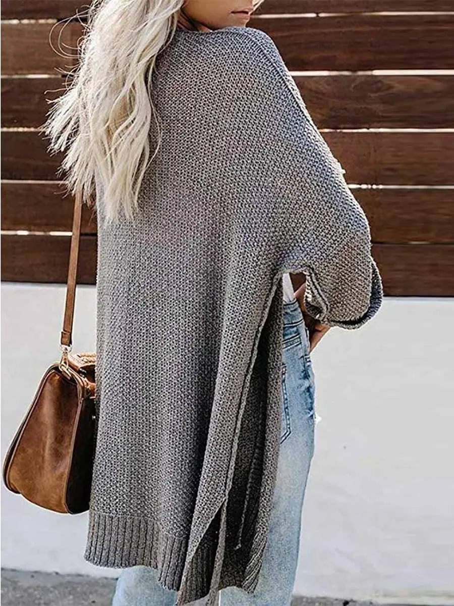 Stunncal Solid Color Knitted Cardigan(10 colors)