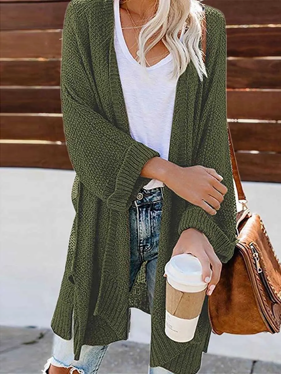 Stunncal Solid Color Knitted Cardigan(10 colors)