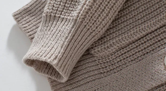 Stylish Ribbed Knit Cardigan for Casual Women's Wear