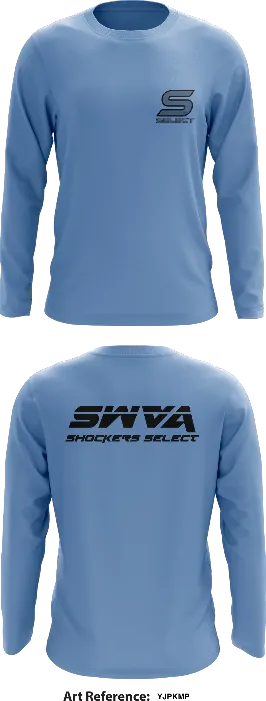 SWVA Shockers Select Store 1 Core Men's LS Performance Tee - YjPKmP