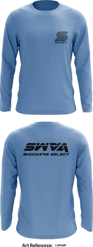 SWVA Shockers Select Store 1 Core Men's LS Performance Tee - YjPKmP