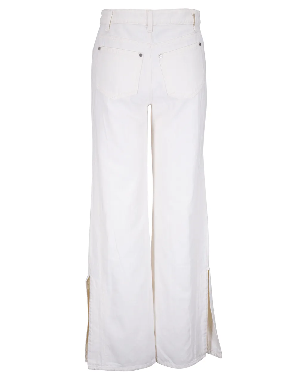Tangled Up Blue Jean in White
