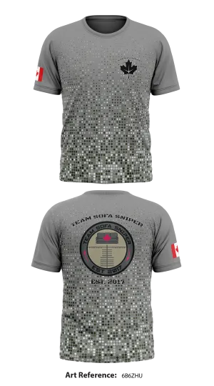 Team Sofa Sniper Store 1 Core Men's SS Performance Tee - 6B6ZHu