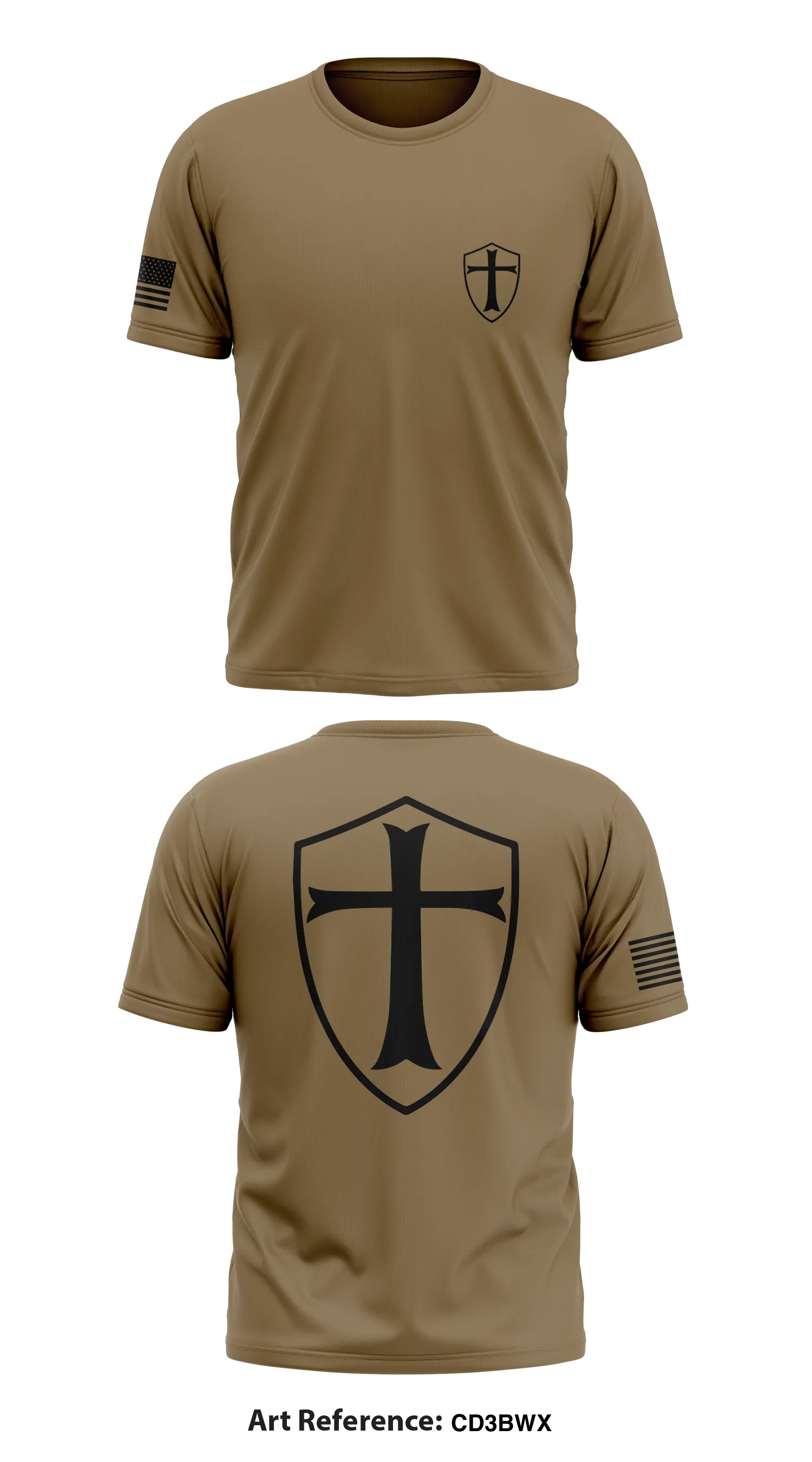 Templars Core Men's SS Performance Tee - cd3Bwx