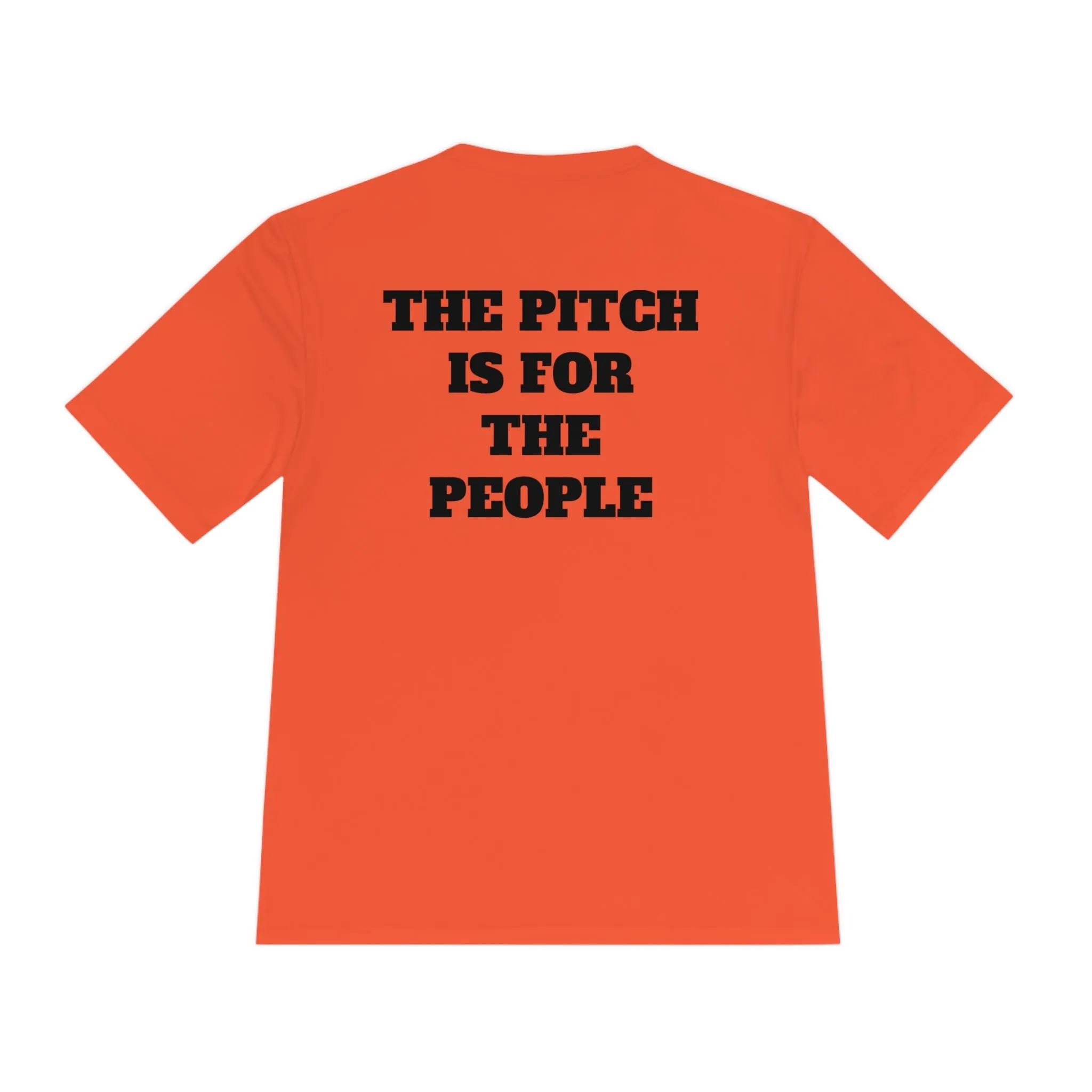 THE PITCH IS FOR THE PEOPLE Athletic T-Shirt (Unisex)