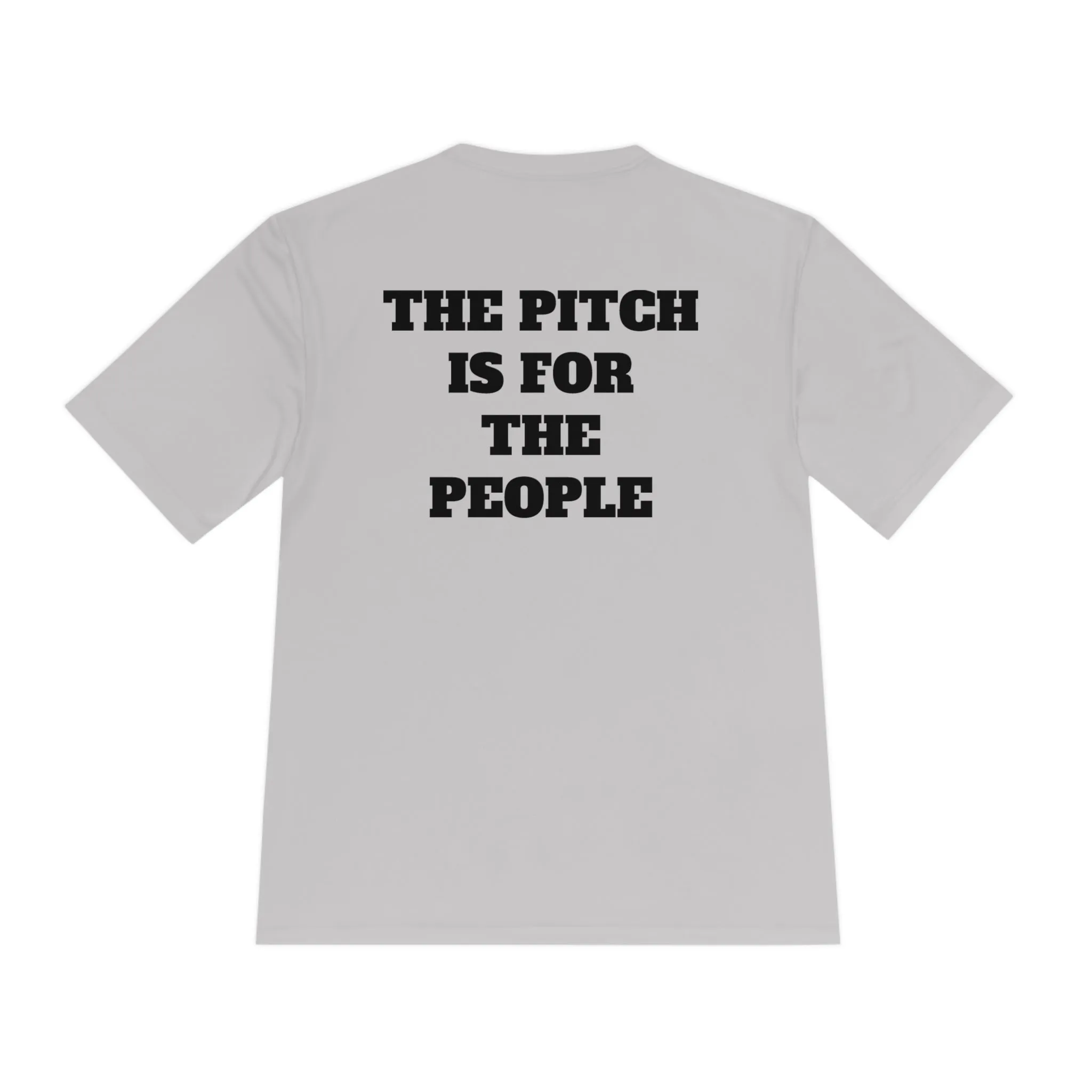 THE PITCH IS FOR THE PEOPLE Athletic T-Shirt (Unisex)