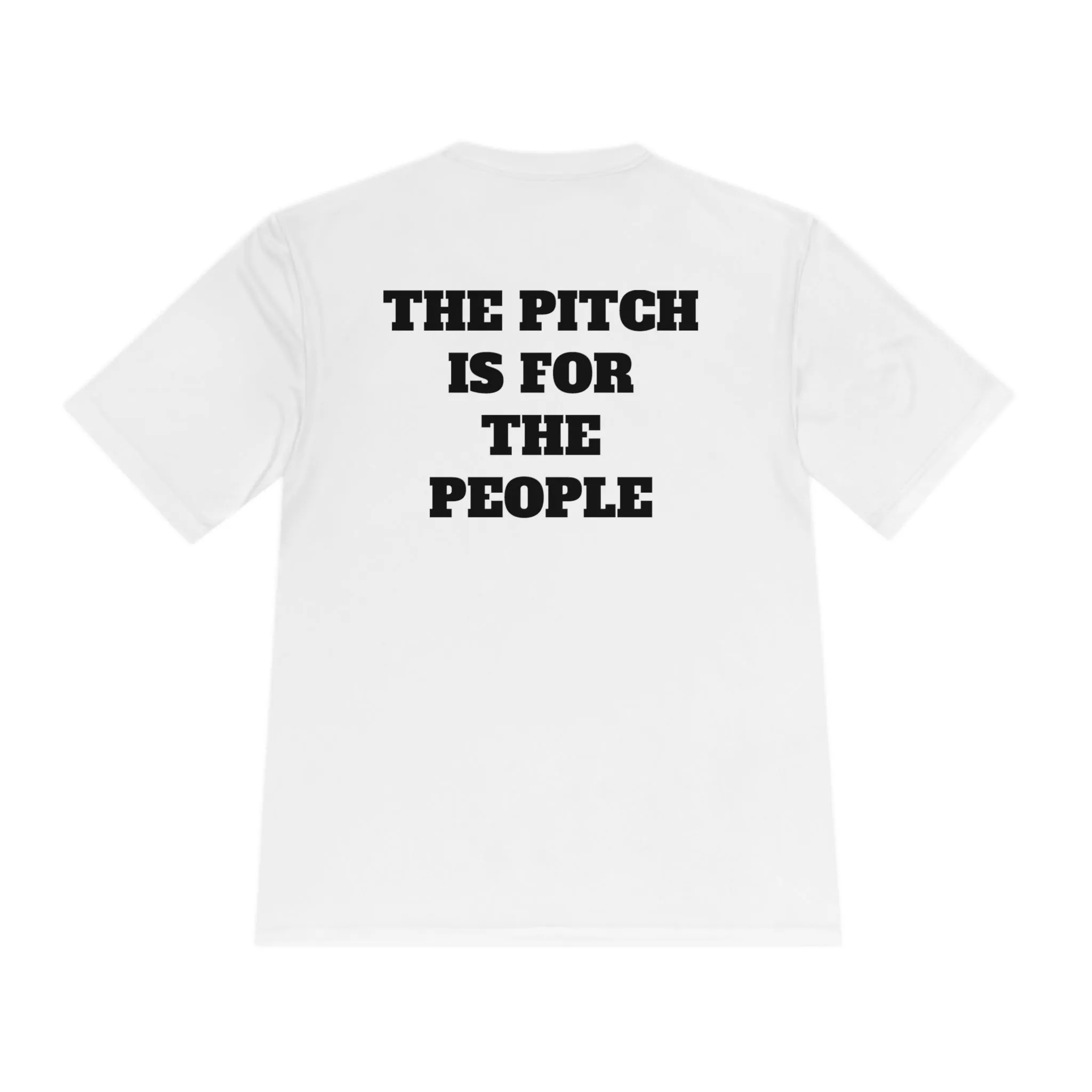 THE PITCH IS FOR THE PEOPLE Athletic T-Shirt (Unisex)