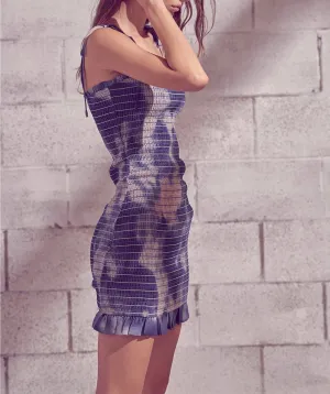 Tie Dye Smock Mini Dress