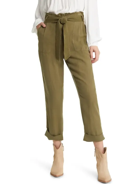 Treasure & Bond Paperbag Waist Pants